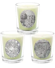Qualitas Candles 3pc Candle Set - Cinque Terre, Mediterranean, & Verdant Mandarin