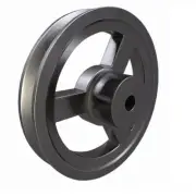 1A V Belt Pulley 8" Single Groove A Section 1/2" Pilot Bore - Al