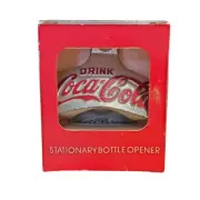 Vintage Style Stationary Coca-Cola Coke Bottle Opener New In Box