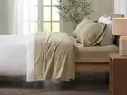 True North By Sleep Philosophy Sheet Set Full Beige Cotton Flannel 4-Piece BED29