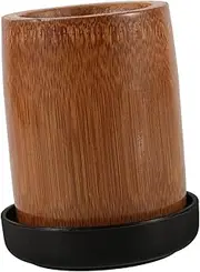 ERINGOGO Wood Dice Cup Dice Game Accessory Large Capacity Dice Shaker for Parties