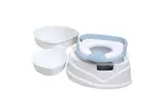 Roger Armstrong 39cm Soft Seat 4 in 1 Trainer Potty & Stepstool BLU Baby Toddler
