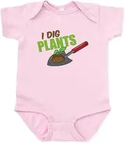 [CafePress] Shovel Gardening Tool Garden I Dig Plant Body Suit Cute Infant Bodysuit Baby Romper