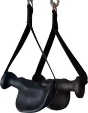 Ergonomic Tricep Rope Pull down Attachment, Gym Cable Attachment, Pull down Rope