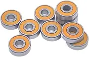 695-2RS Bearing ABEC-7 5PCS 5x13x4 mm Miniature 695RS Ball Bearings 619/5RS Orange Sealed Bearing 695 2RS