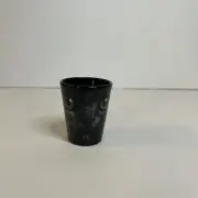 The Mountain Funky Shot Glass Featuring Cat Black and White Marble Never Used