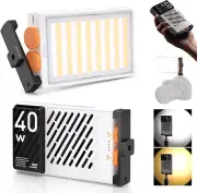ZHIYUN FIVERAY M40 Video Light, 40W Portable Camera Light, 14000 Lux, CRI/TLCI 9
