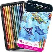Prismacolor Premier Coloured Pencils (Under The Sea) [Tin 12]
