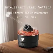 Cannon Blast Humidifier - Quiet Ultrasonic Diffuser with 7 Color Options Atomized Steam Dispenser for Home Bedroom 110V/220V 33.81oz Tank Capacity Bedroom Hum
