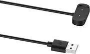 QHBAMD 2 Pack Cables Charger for Amazfit GTR 2 / 2e / Mini,Compatible for GTS 2 / 2e / GTS 4 Mini/Bip 5 / Bip 3 Pro/Bip U Pro Charger, USB A Smartwatch Cable 3.3ft/100cm