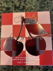 CIATE' LONDON CHERRY BOMB BLUSH AND HIGHLIGHTER PALETTE - NEW IN BOX!