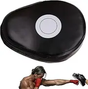Boxing Pads Mitts Thickened Boxing PU Leather Curved Target Pads for Kickboxing, Karate, Muay Thai Kick, Sparring, Dojo, Martial Arts Punch Mitts for Kids, Men, Women