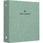 LIFEBEA 100 Pockets Mini Photo Album - Picture Case for Fujifilm Instax Film 7 8 9 11 12 25 40 50 70 90 Instant Camera & Name Card - Green