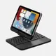 doqo 360 度可旋轉 2021 iPad mini 6 (8.3 吋) 鍵盤保護殼 – 繁體, 黑