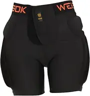 Protective Padded Shorts Hip Protector Butt Pad Impact Pad Adjustable Lightweight EVA Padded Short Pants for Roller Skating