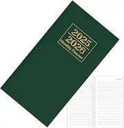 Academic Planner 2025-2026, Pocket Journal Notebook, 24-Month Pocket Planning Notebook, Portable To Do Item Journal for School College Business Nursing