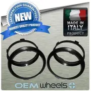 4 Polycarbonate Hub Centric Hubcentric Rings For 63.4 Car To 67.1 mm Hubring