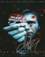 @@ AARON ECKHART @@ THE DARK KNIGHT @@ BATMAN Autograph Signed 8"x 10" Photo COA