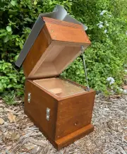 Honey Perspex Beehive OATH Box Stingless Australian Native Bee Hive Grey Stained