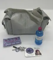 Incomplete Set! American Girl Doll Marisol Silver Dance Duffle ,ID ,Water, Bar
