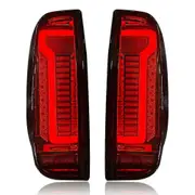 Applicable To 05-14 Navara D40 Frontier Turn Signal Backlight Led Taillight Assembly Blackened Style