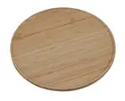 CAPTAIN STAG TAKE-WARE UP-2698 Bamboo Cutting Board Stacked Round Plate Outer
