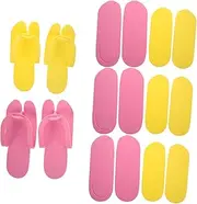 WOFASHPURET 10Pcs Disposable Guest Slippers Non Slip Indoor Footwear for Hotels Spas and Salons Lightweight Convenient and Fashionable Design