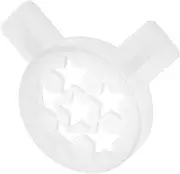 Mikinona Ice Cream Machine Accessories Ice Cream Maker Parts Ice Cream Machine Parts Ice Cream Machine Replacement Parts Ice Cream Maker Spare Part Maker Kit Plastic White