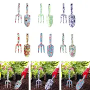 Hand Trowel and Fork Garden Tool Set Mom Outdoor Lawn Gift Indoor Plants Weeding