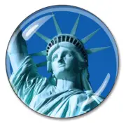 Statue of Liberty Paperweight Crystal New York City Paperweights