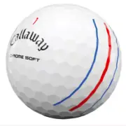 48 Recycled Golf Balls Callaway Chrome Soft Triple Track with Orlimar Dual Brush