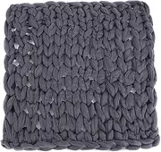 Knitted Chunky Plush Throw Blanket for Couch, Warm & Soft Sofa Blanket, Cozy Aesthetic Bedroom & Living Room Decor (120x150)