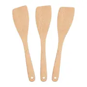 Argon Tableware Wooden Spatulas - 30cm - Pack of 3