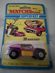 1971 Matchbox Superfast No. 30 Beach Buggy in Purple NOS