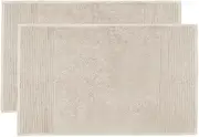 Elvire Bath Mat 2 Pack Buff