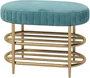 Household Change Shoe Stool Storage Wear Small Shelf Cabinet Home Door Can Sit on Stool (Color : B, Size : 60 * 45cm)