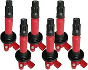 Ignition Coil Packs Compatible for Ford Edge Explorer F-150 F150 Flex Fusion Mustang Taurus Lincoln MKS MKT MKX MKZ Mercury 7T4Z12029E