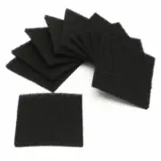 10Pcs Square Universal Activated Carbon Air Filter Sponge Foam Pad 12.8CM i