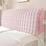 Bed Headboard Covers, Stretch Bed Headboard Covers, Velvet Bed Headboard Slipcover, Headboard Dustproof Protector Cover, Bed Head Cover for Bedroom Decor