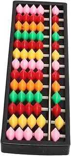 SHINEOFI Abacus For Kids 13 Row 5 Bead Plastic Material Early Education Counting Tool Develops Math Skills And Logical Thinking Colorful Beads Portable For Home And School Use
