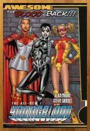 1998 Awesome Comics Youngblood Vintage Print Ad/Poster Steve Skorce Promo Art