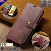 For Samsung S25 S24 S23 S22 S21 S20 Ultra Plus Case Luxury Leather Wallet Cover