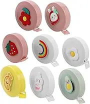 DOITOOL 8Pcs Measuring Tape Retractable Body Measurement Device for Telescopic Tailor Measuring Tape with Markings Fun Cartoon Design for Boys