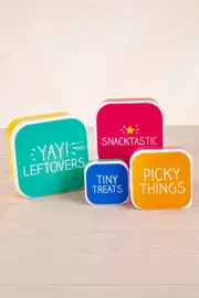 Happy Jackson Snack Box Set Of 4--WWF-HAP062