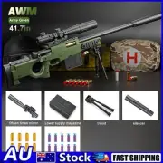 Upgraded Foam Dart Soft Bullet Gun Toy 98K AWM Blaster Set Kids Toy Gift'