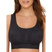 Bali Women's Comfort Revolution Easylite Seamless Bralette Pull Over Stretch XL