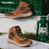 在飛比找蝦皮購物優惠-MERRELL邁樂戶外徒步鞋男ONTARIO 85中幫耐磨防