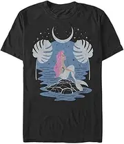 [Disney] Unisex The Little Mermaid Celestial Ariel Organic Short Sleeve T-Shirt