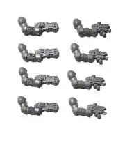 40k Primaris Assault Intercessors Plasma Pistol and Hand Flamer Bits x8