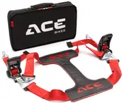 ACEBIKES TyreFix Pro Motorcycle Tyre Tensioning Strap, black-red Black Red